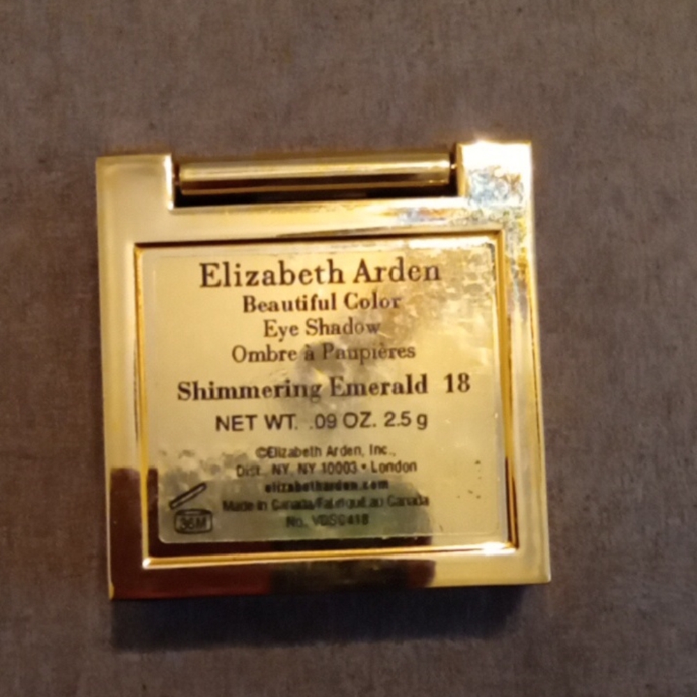 Elizabeth Arden Gold Eye Shadow Case